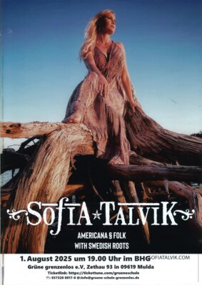 Sofia Talvik - Center of the Universe Tour Amerikanische Volksmusik mit Schwedischen Wurzeln