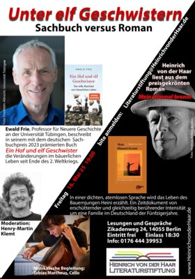 Unter elf Geschwistern - Ewald Frie & Heinrich von der Haar