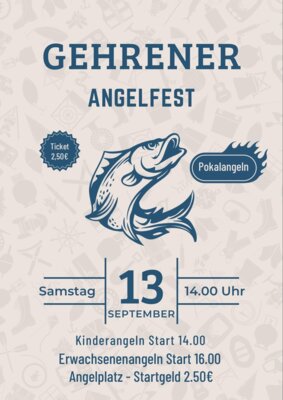 Veranstaltung: Gehrener Angelfest Sa 13. 09. 2025