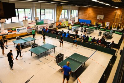 Mit voll besetzten Platten wird auch diesmal in der Sporthalle an der Wiesenstraße gerechnet. (Foto: Thomas Lesch)