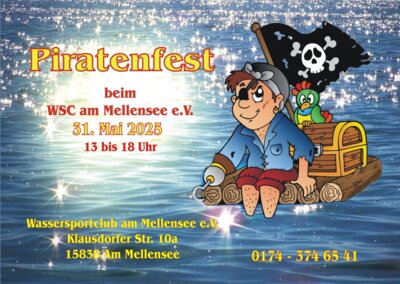 Piratenfest beim WSC am Mellensee - Flyer 01
