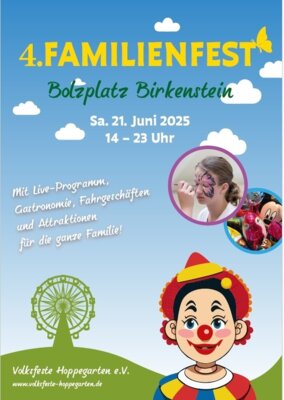 Veranstaltung: 4. Familienfest Sa 21. 06. 2025