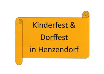 Kinderfest und Dorffest in Henzendorf (Bild vergrößern)