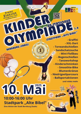Veranstaltung: Bernburg | Kinderolympiade Sa 10. 05. 2025