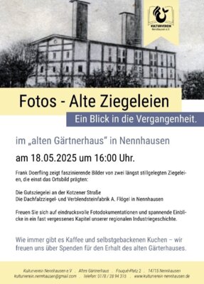 Flyer - Alte Ziegeleien (Bild vergrößern)
