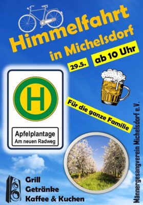 Veranstaltung: Himmelfahrt in Michelsdorf Do 29. 05. 2025