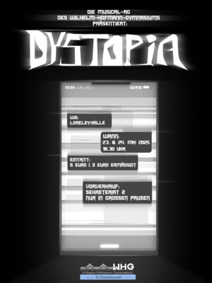 Plakat Musicalaufführungen 