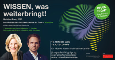 Veranstaltung: Wissensevent 2 Do 16. 10. 2025