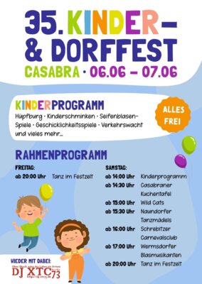 35. Kinder- und Dorffest Casabra
