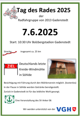 Plakat Tag des Rades 2025