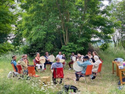 Veranstaltung: Trommelworkshop mit Michael Metzler Sa 10. 05. 2025