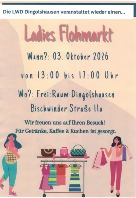 Einladung zum Ladiesflohmarkt