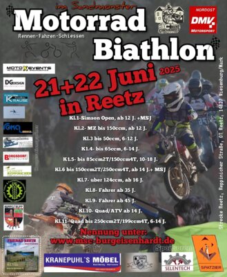 Motorrad Biathlon in Reetz (Bild vergrößern)