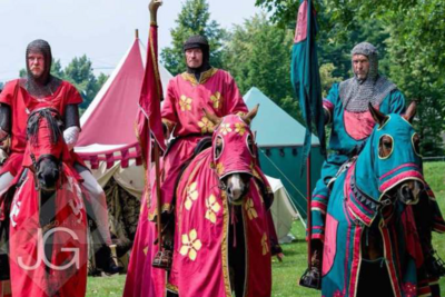 Veranstaltung: Historisches Ritterlager mit Turnier und Trainingsreiten 17.  -  18. Mai 2025