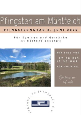 Veranstaltung: Pfingsten am Mühlteich So 08. 06. 2025