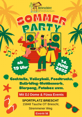 Sommerparty in Briescht (Bild vergrößern)