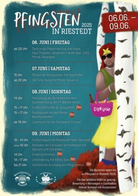 Pfingstumzug Riestedt 2025