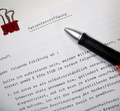 Informationsveranstaltung " Rund um Patientenverfügung und Vorsorgevollmacht"
