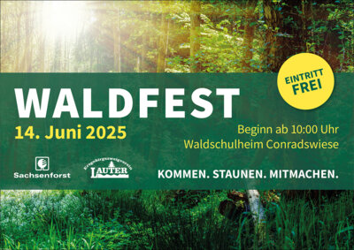 Veranstaltung: Waldfest Conradswiese Sa 14. 06. 2025