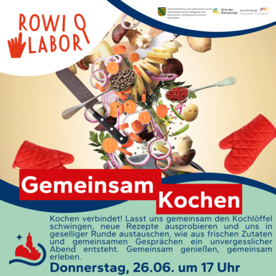 Veranstaltung: Gemeinsam Kochen Do 26. 06. 2025
