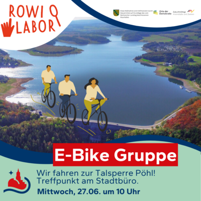Veranstaltung: E-Bike-Tour Fr 27. 06. 2025