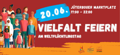 Veranstaltung: Aktionstag „Vielfalt feiern am Weltflüchtlingstag“ Fr 20. 06. 2025