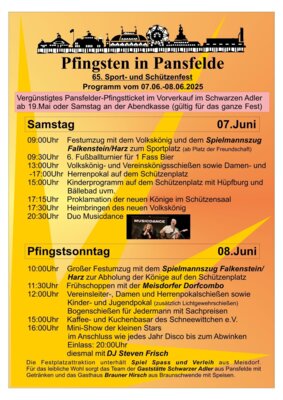 Pfingstprogramm 2025