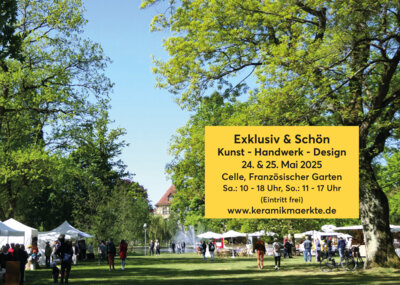 Veranstaltung: Exklusiv & Schön – Kunst, Handwerk und Design in Celle 24.  -  25. Mai 2025