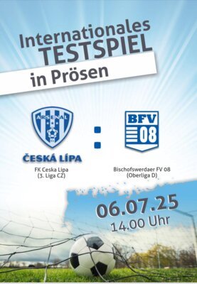 Internationales Testspiel in Prösen