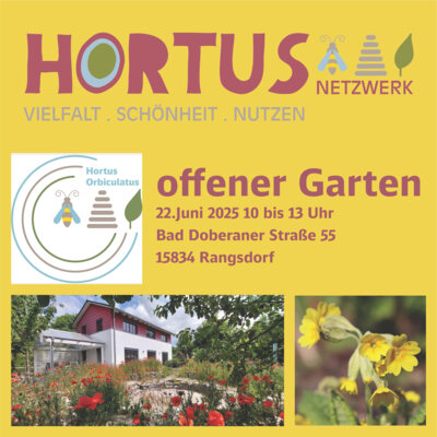 Veranstaltung: Hortus - offener Garten So 22. 06. 2025