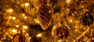 Goldene Weihnachtsstimmung. (Bild vergrößern)