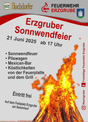 Erzgruber Sonnwendfeier