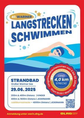 Veranstaltung: Wariner Langstreckenschwimmen So 29. 06. 2025