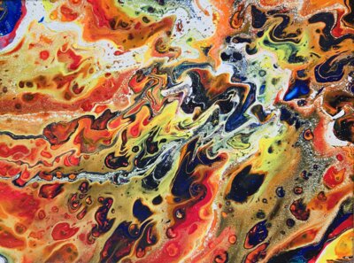 Veranstaltung: Acryl Pouring Kurs für Kids ab 9 Jahren Sa 21. 06. 2025