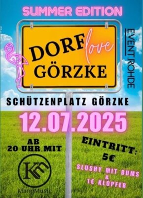 Dorf Love - Disco am 12.07.2025 (Bild vergrößern)