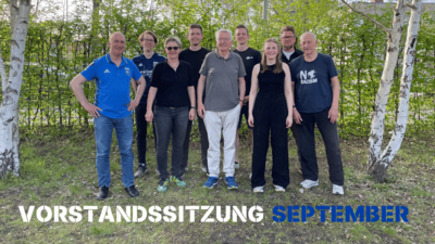 Vorstandssitzung im September