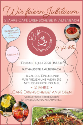 Veranstaltung: Wir feiern Jubiläum! Fr 11. 07. 2025