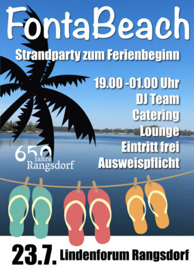 Veranstaltung: FontaBeach Mi 23. 07. 2025