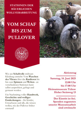 Plakat: Heimatverein Stadt Teltow 1990 e.V. (Bild vergrößern)