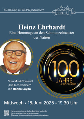 Veranstaltung: 100 Jahre HEINZ ERHARDT