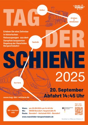 Tag der Schiene 2025 bei der Mansfelder Bergwerksbahn