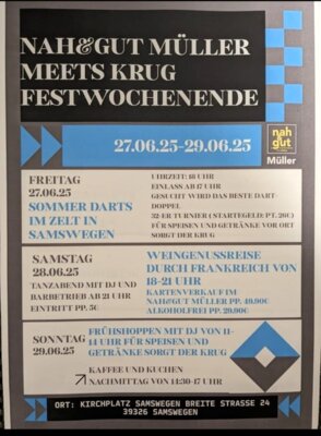 Veranstaltung: Festwochenende 27.  -  29. Jun 2025