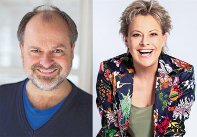 Markus Majowski (Foto: © Isabell von Ohlshausen) und Tanja Schumann (Foto: © Hanns Caspar und Tanja Schumann) (Bild vergrößern)