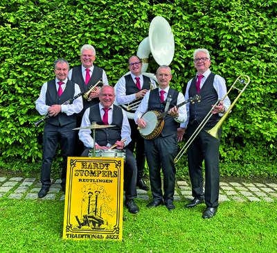 Gruppenbild Hardt Stompers (Foto: © Benjamin Reiner). (Bild vergrößern)