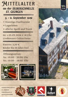 Programm Mittelalter an der Silberschmelzhütte (Bild vergr&ouml;&szlig;ern)