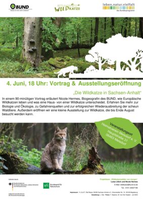 Flyer der Ausstellungseröffnung