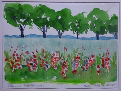 Aquarell von Helga Holz (Bild vergrößern)