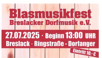 Breslacker Dorfmusikfest