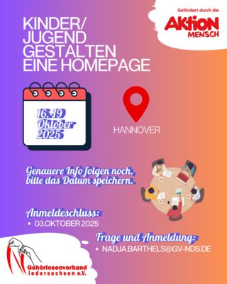 Kinder/ Jugend gestalten eine Homepage