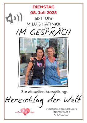 Vor Ort im Pommernhus